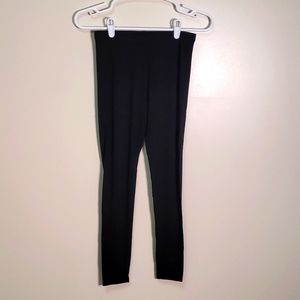 2 Pair WHBM Black Basic Stretch Leggings XS